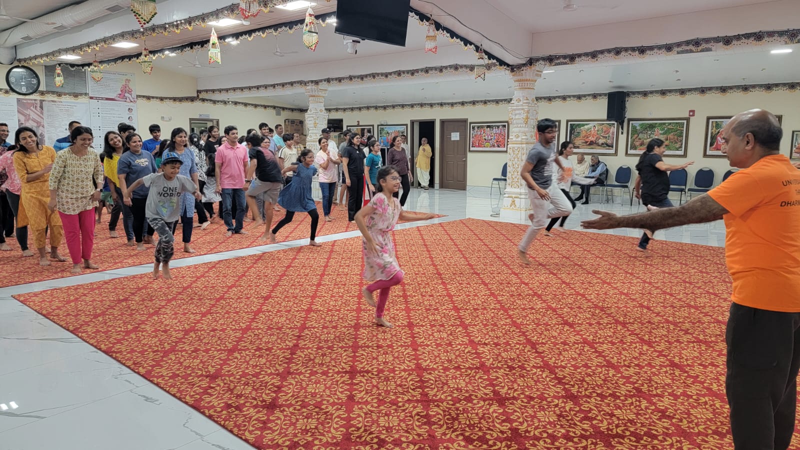 Hindu Heritage Family Camp moment