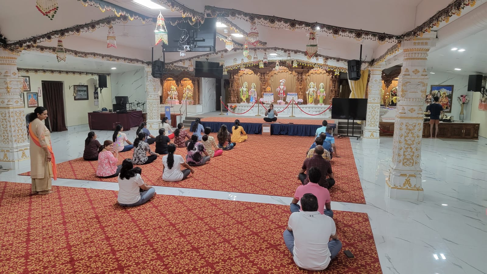 Family camp celebration